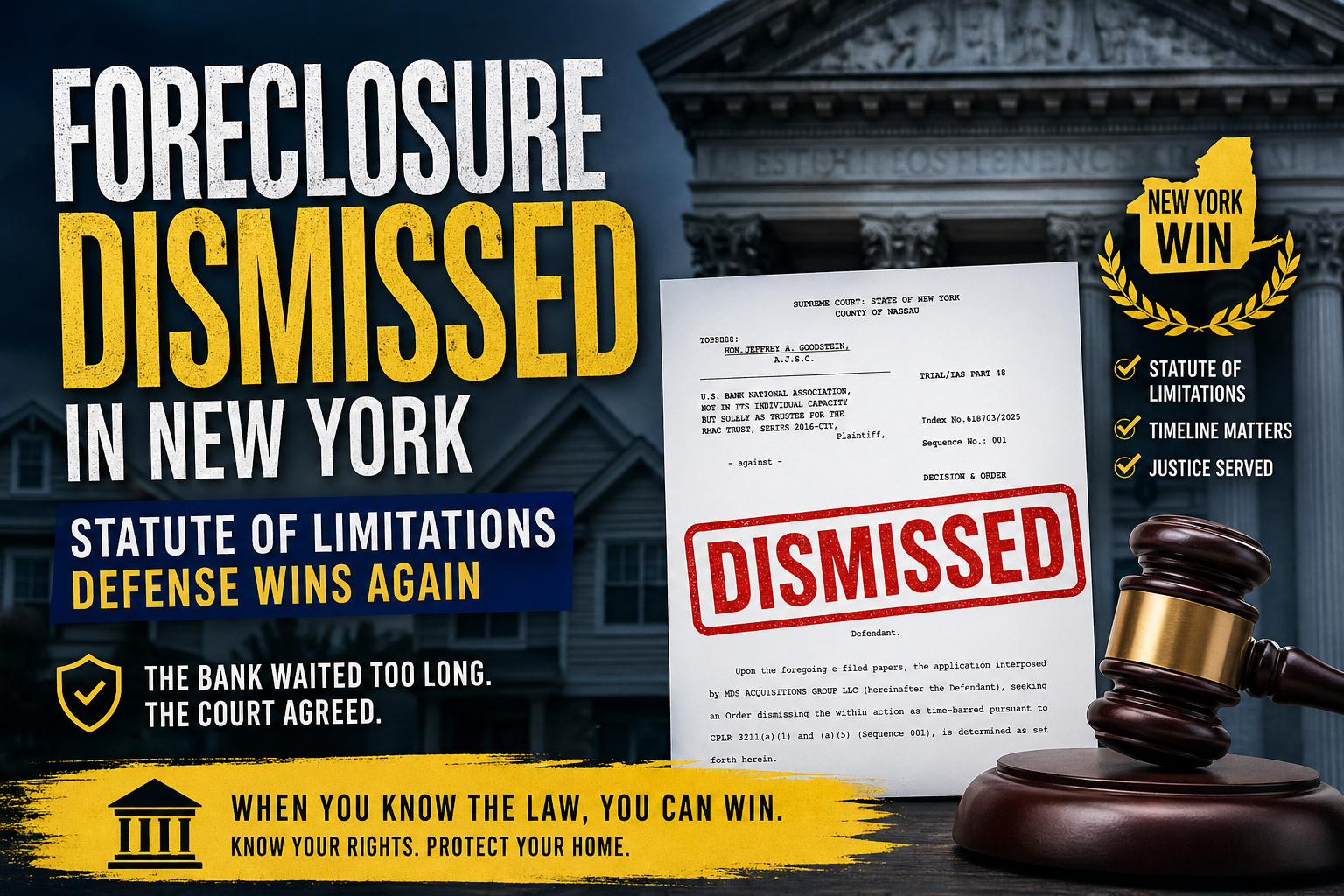 Livinglies with another win in foreclosure court