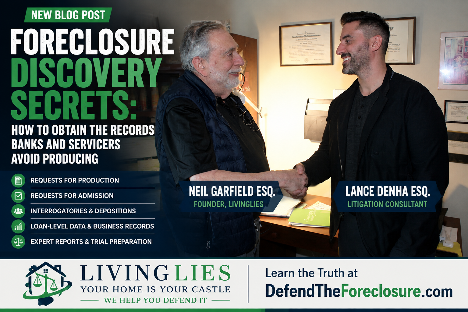 Foreclosure discovery by LivingLIes team