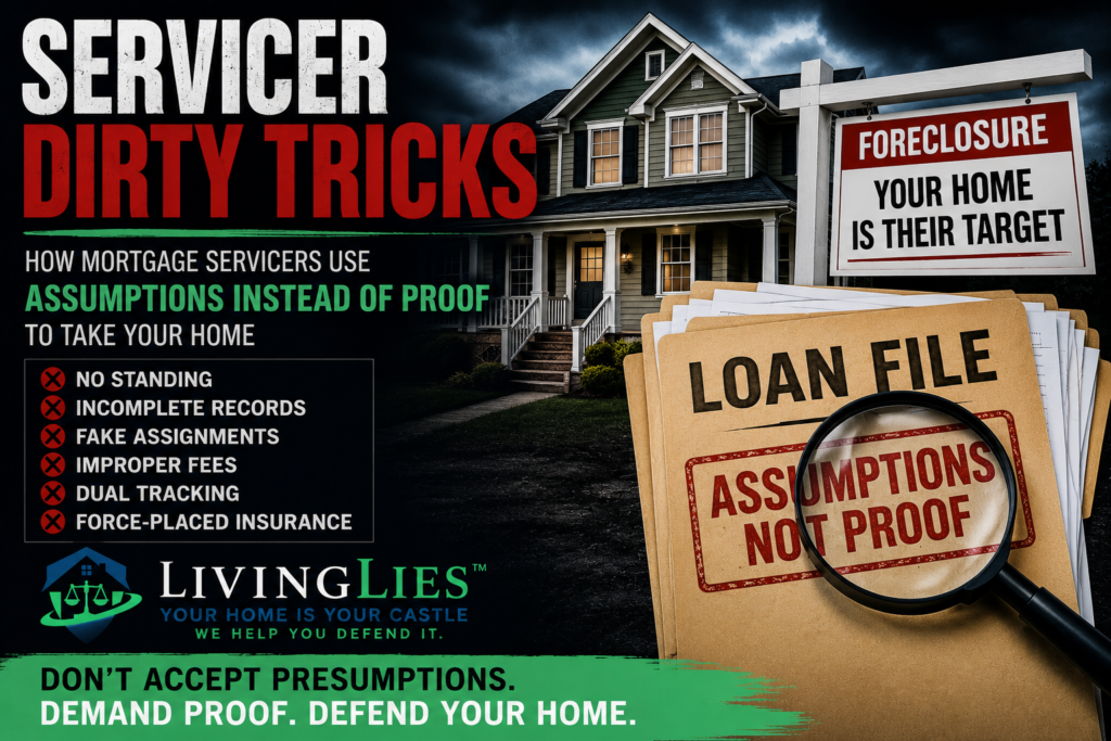 mortgage servicer tricks