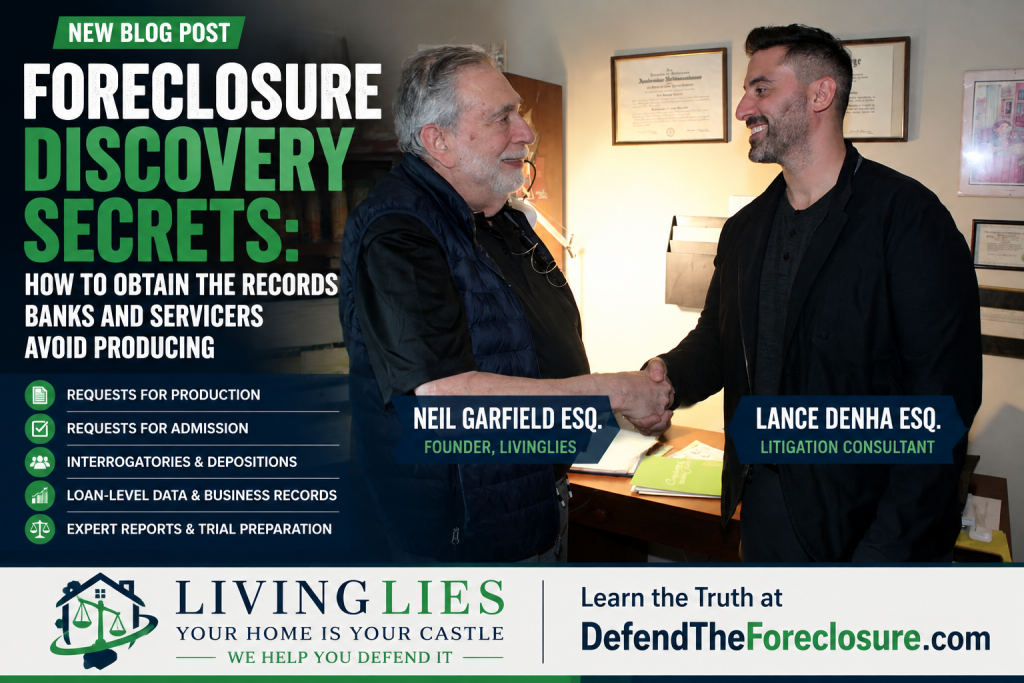Foreclosure discovery by LivingLIes team